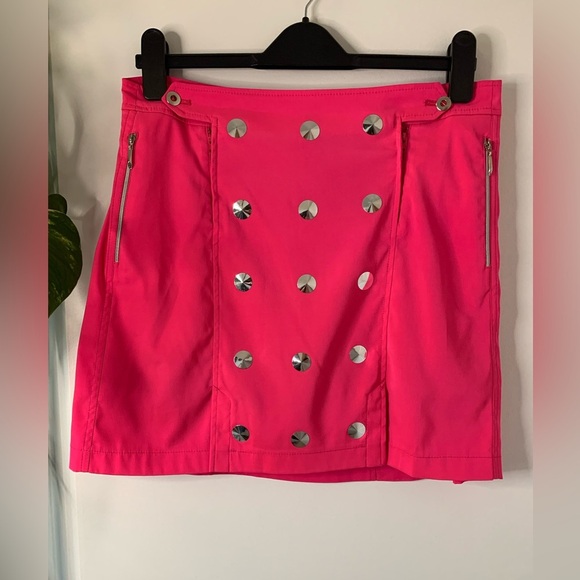 Jamie Sadock Pink Pencil Mini Skirt - Picture 1 of 4